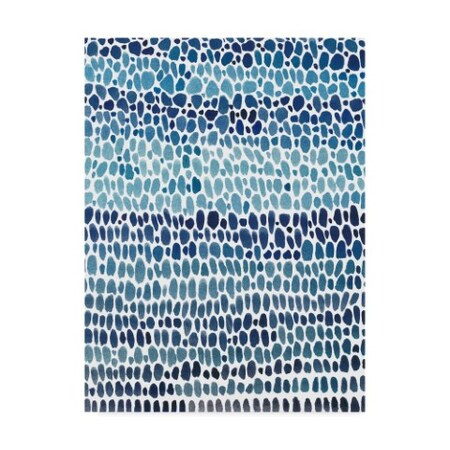 Tim Otoole 'Blue Progression I' Canvas Art,35x47